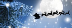 winter navidad feliz moon sleigh firefox stars snow beam persona tree christmas santa sky clause santas reindeer night flight xmas full hd 1